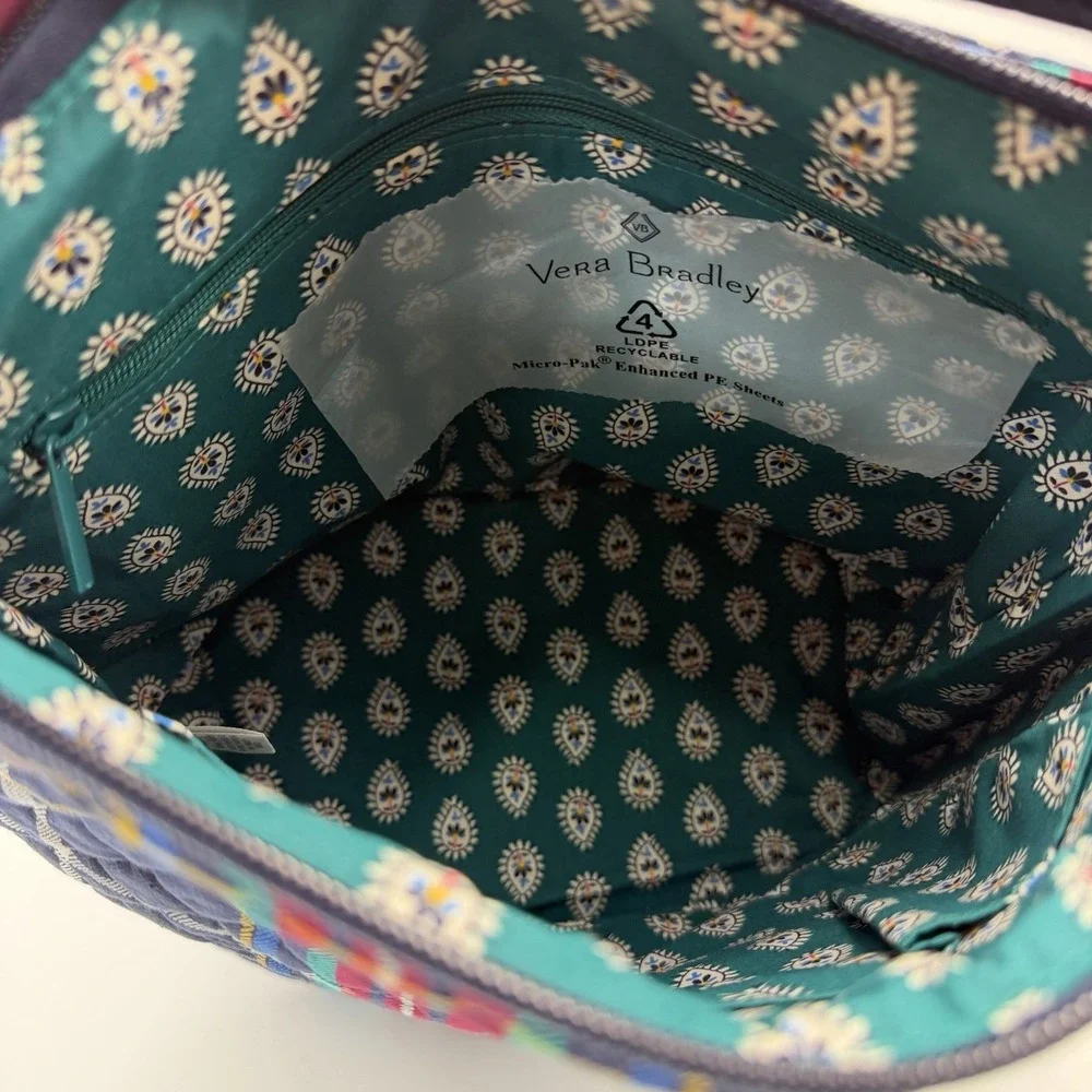 NEW Vera Bradley Bucket Crossbody Bag Purse And Wallet Scottie Dogs - Picture 8 of 14